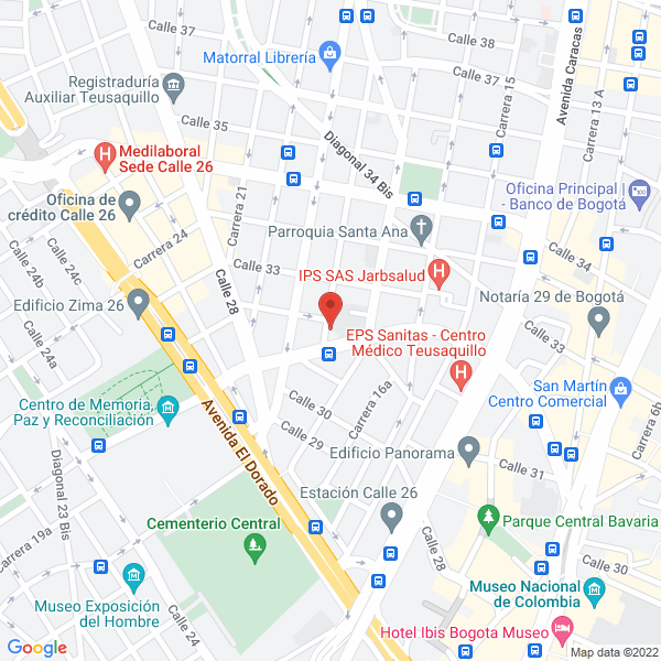 Map of Organizaciín Desarrollo Integral Andamarga Martha