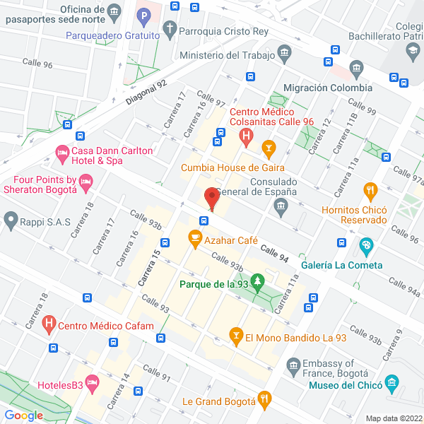 Map of Lta Vía Consulting Colombia Ltda.