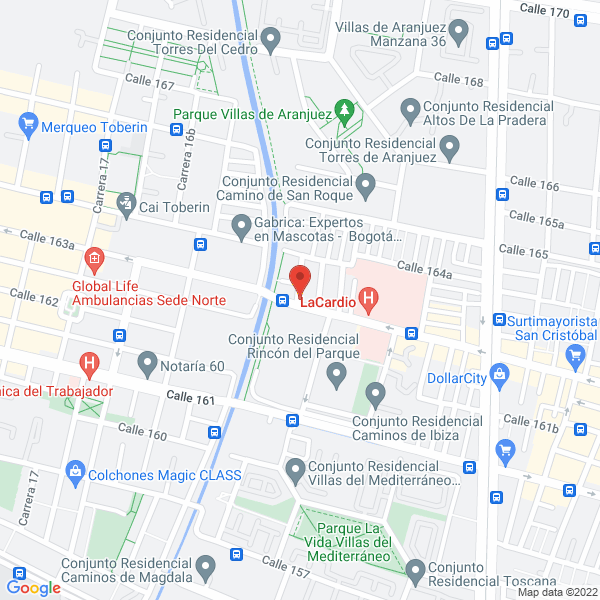 Map of Panadería Tunjita
