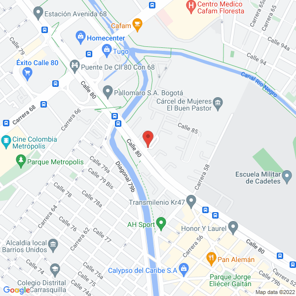 Map of Panadería Vizcaya Entre Rios