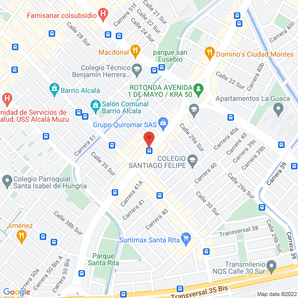 Map of Papelería Brasilia