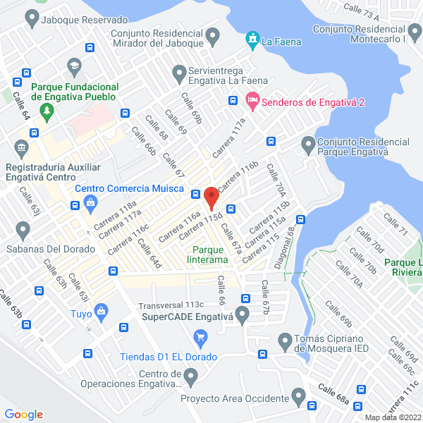 Map of Pinturas Bogotá
