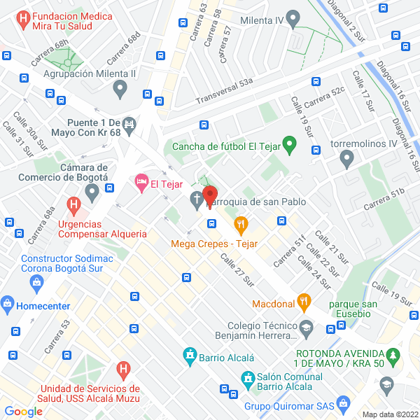 Map of Pinturas Eva