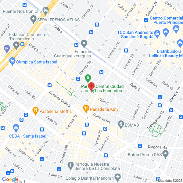 Map of Plasti Troqueles