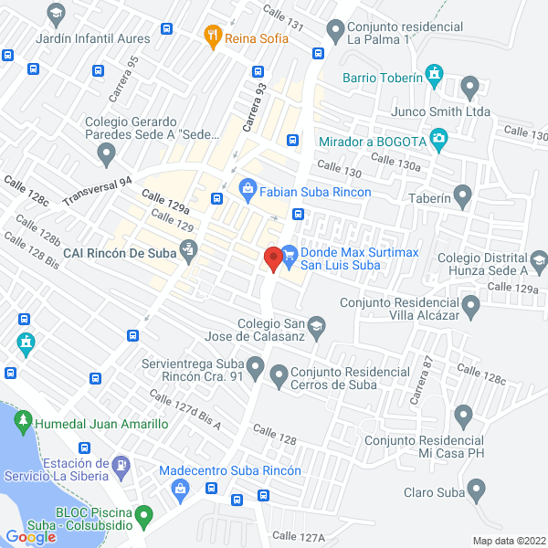 Map of Productos Cárnicos La Exquisita Del Norte Ltda.