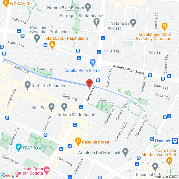 Map of Productos Y Servicios Dentales Ltda.
