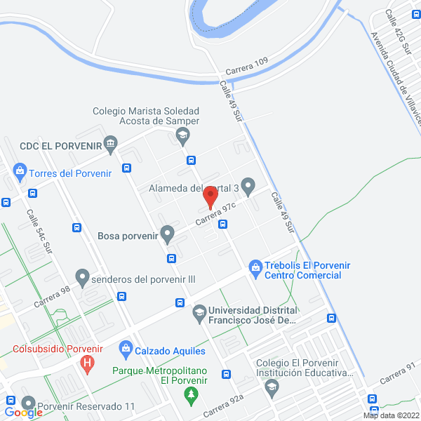 Map of Pronto Carnes S.A.