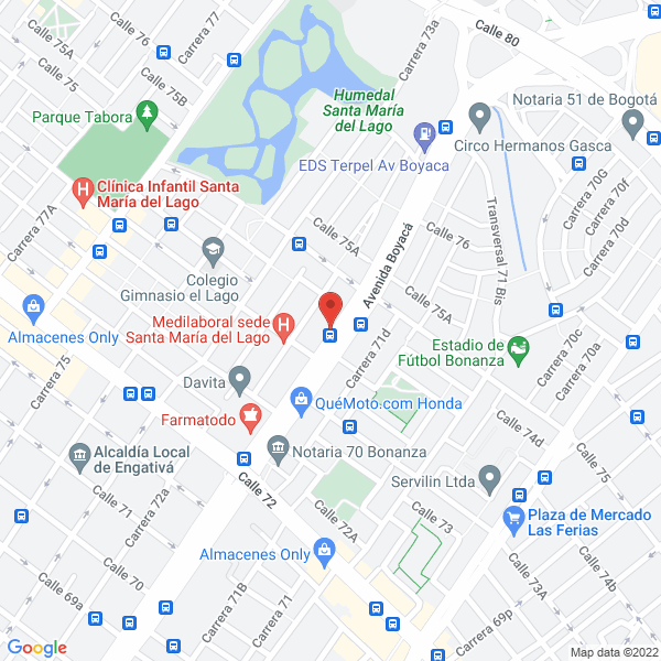 Map of Pronto Imagen Publicidad