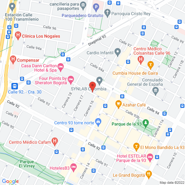 Map of Propiedades Exclusivas Ltda.