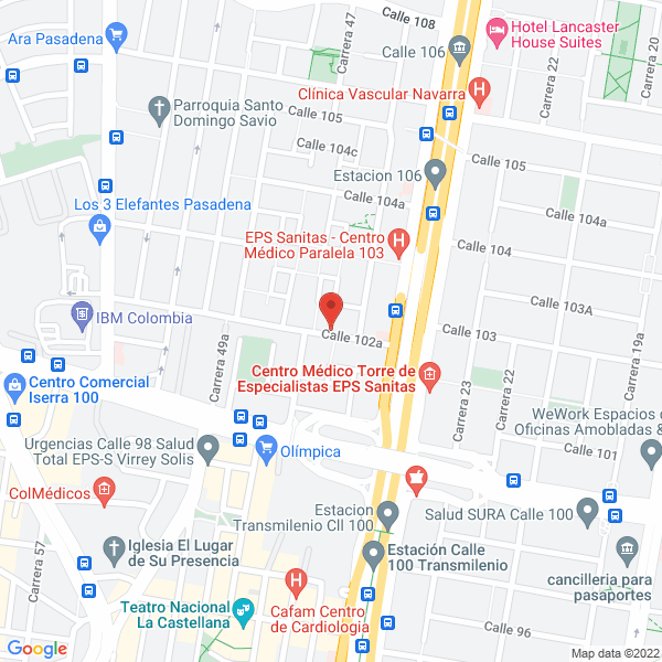 Map of Propiedades Y Servicios