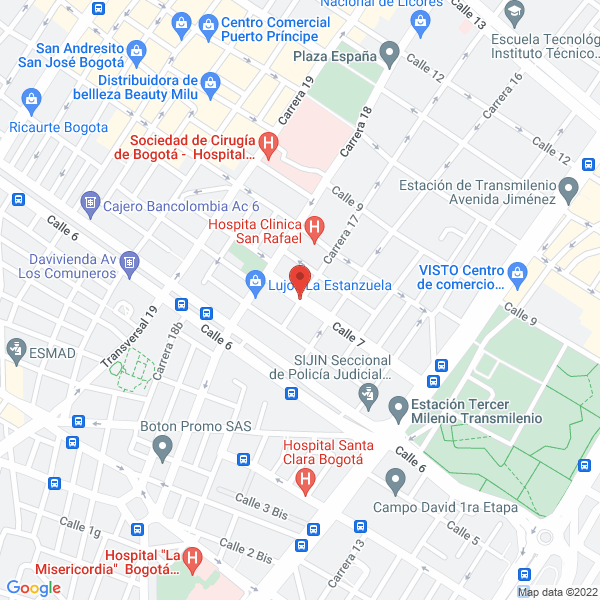 Map of Proveer Ltda.