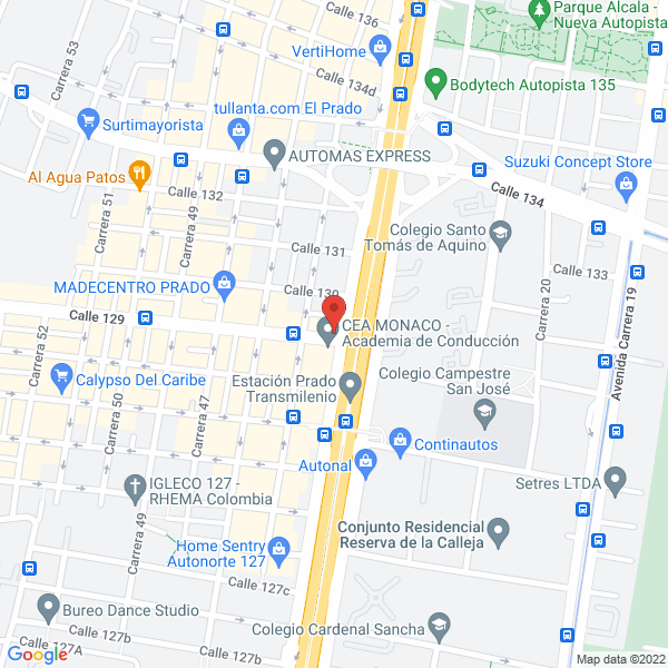 Map of Redicol Ltda.
