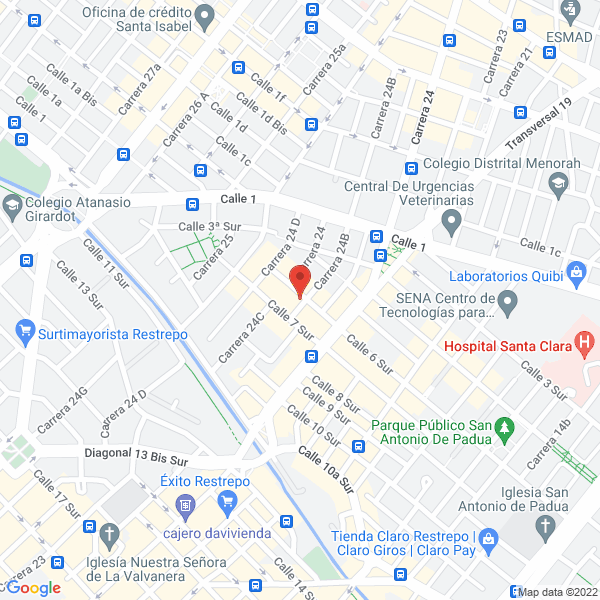 Map of Refrigeración Germán Payome