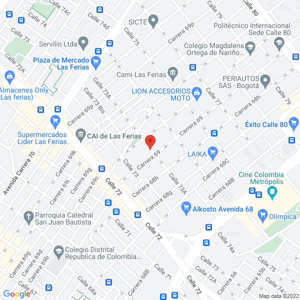 Map of Remontadora De Calzado El Gordo Luis