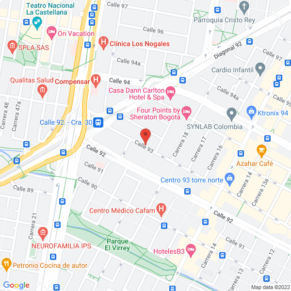 Map of Restaurante La Mejorana