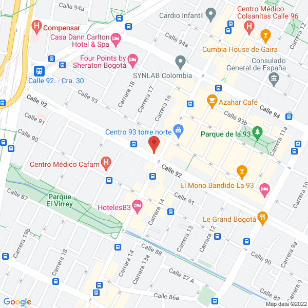Map of Medilink Ltda