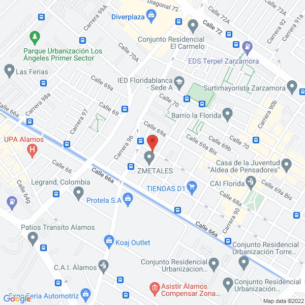 Map of Medina Cely Ismael Javier