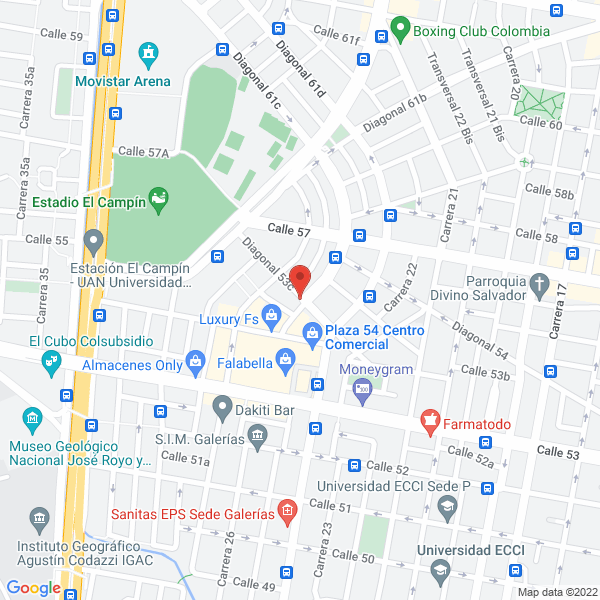 Map of Medinatural I.P.S.