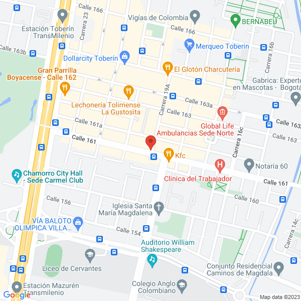Map of Mediplus Ltda.