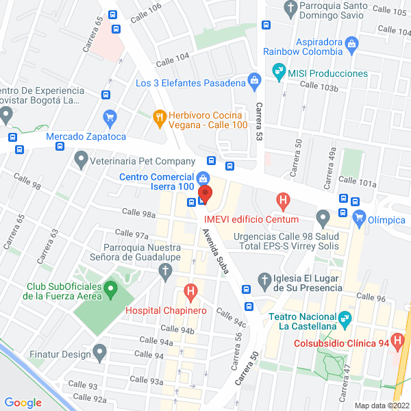 Map of Mejia S.A.S.