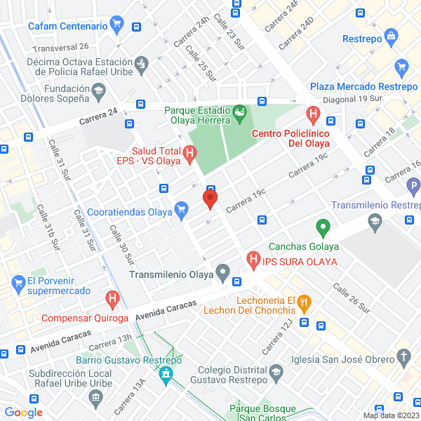 Map of Mp Mpc Consultores
