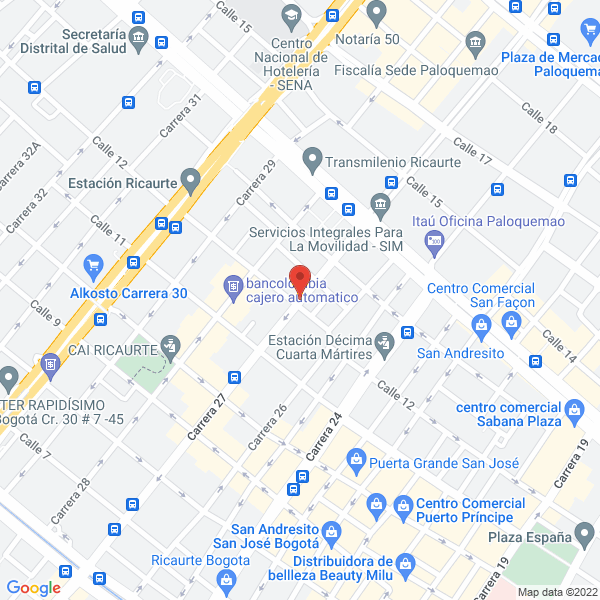 Map of Muebles La Industrial