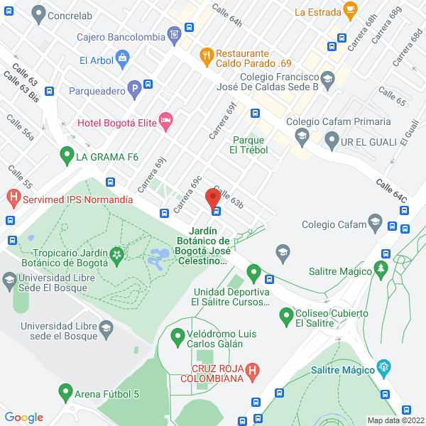 Map of Ocitel De Colombia S.A.S.