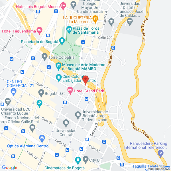 Map of Orazio Spada Y Cia Ospa S.A.