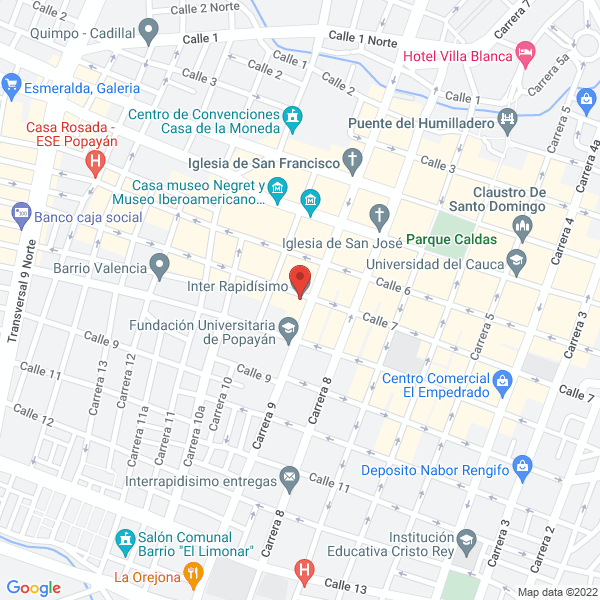 Map of Orlando Rivera Acacias Floristería