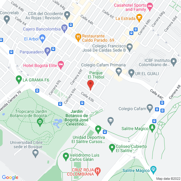 Map of Panadería Y Pastelería Olimpica