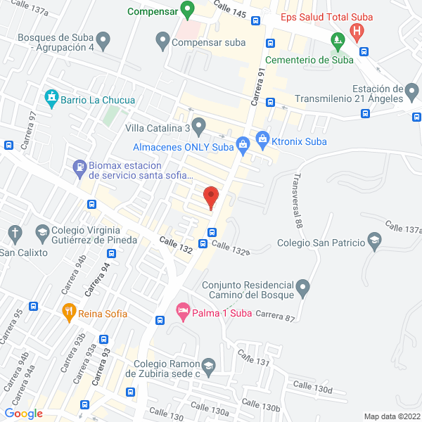 Map of Papeleria Y Miscelaneas El Palmar