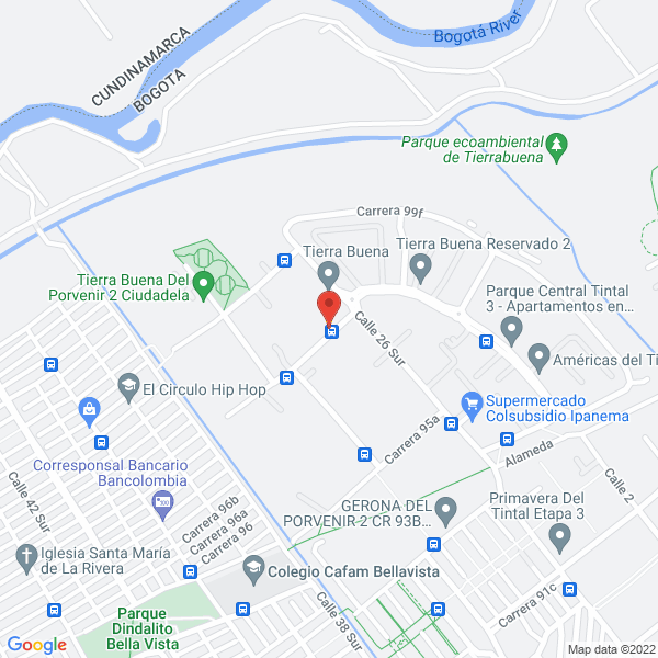 Map of Parilla Brasas Y Broaster