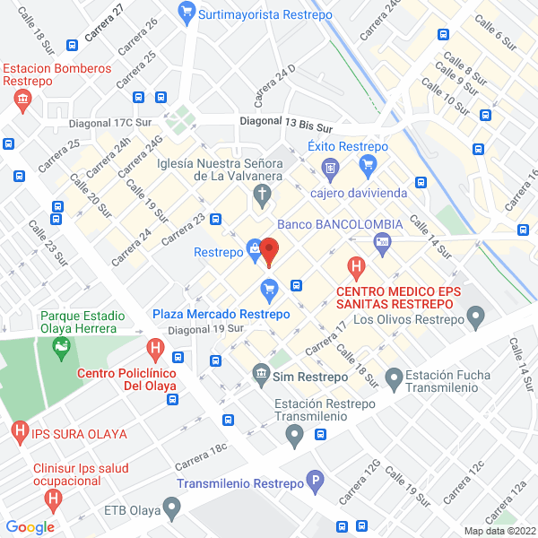 Map of Peletería San Crispin