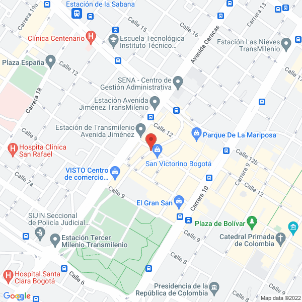 Map of Peluches Oscar Joan