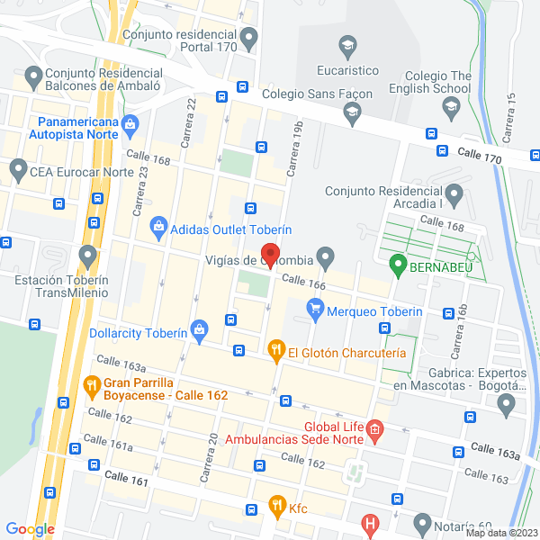 Map of Pintumaderas El Carpintero