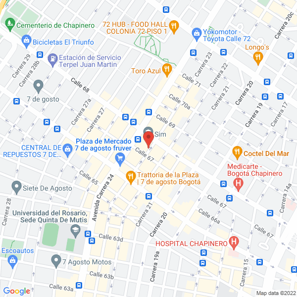 Map of Plásticos J & G La 23