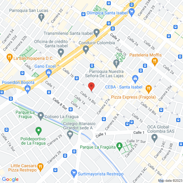 Map of Publicidad & Comunicaciones Graficolor E.U.