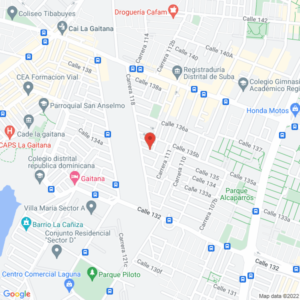 Map of R Ingenieros Sociados E.U.