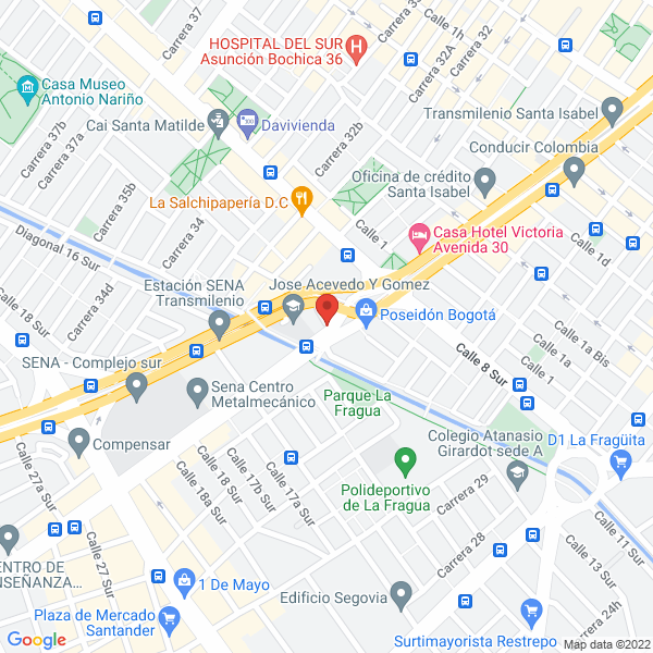 Map of Rapigraf Artes Graficas