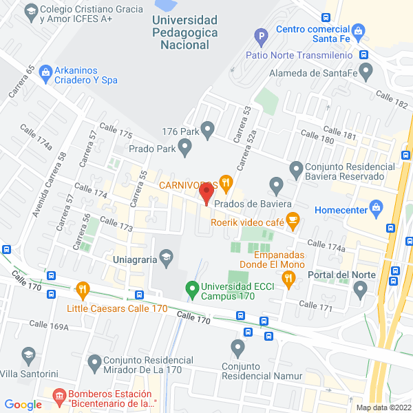Map of Zamba Colors