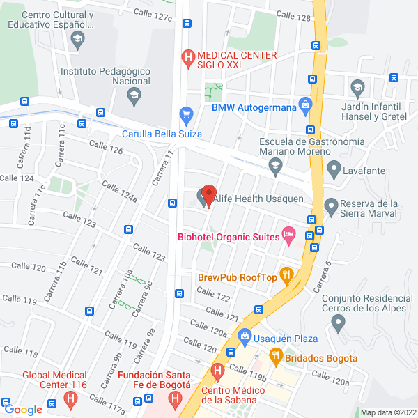 Map of Zirkon Zanh Colombia S.A.S.