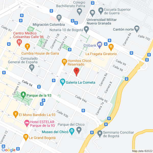 Map of Ardila González Luz Amparo