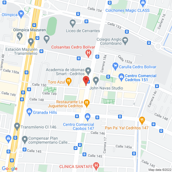 Map of Meraky Centro Estetico