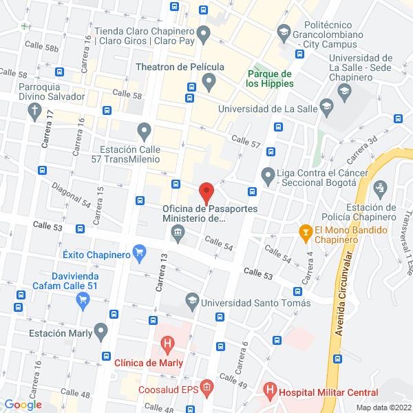 Map of Sala De Belleza Marcela Santos