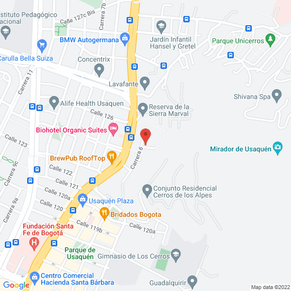 Map of Agroinversiones La Camila S.A.