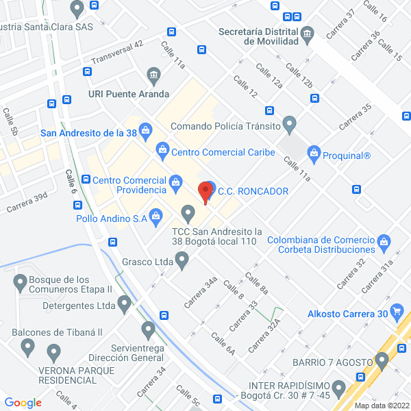 Map of El Closet De Martina