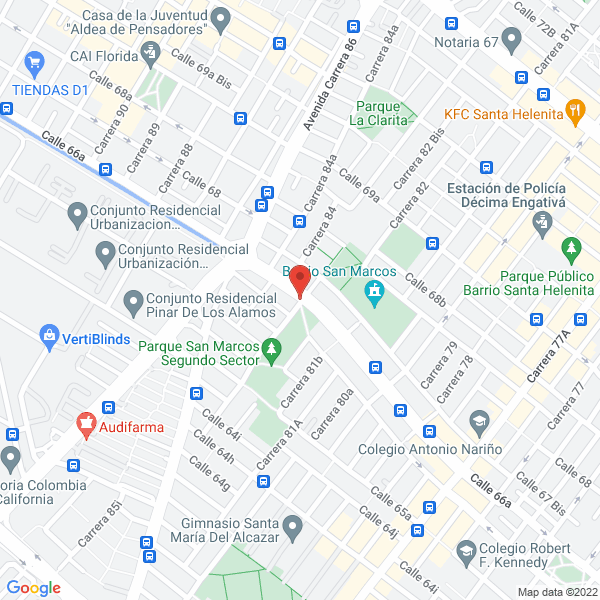 Map of Alta Peluquería Y Estética