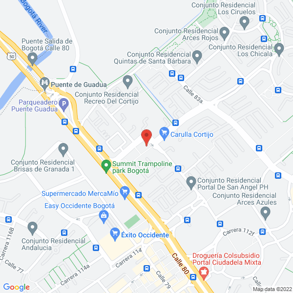Map of Sala De Belleza De Chache