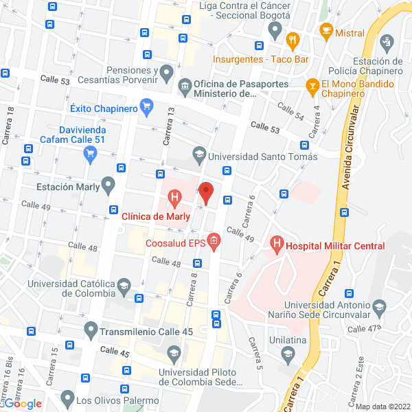 Map of Rosales Oliveros Carmen