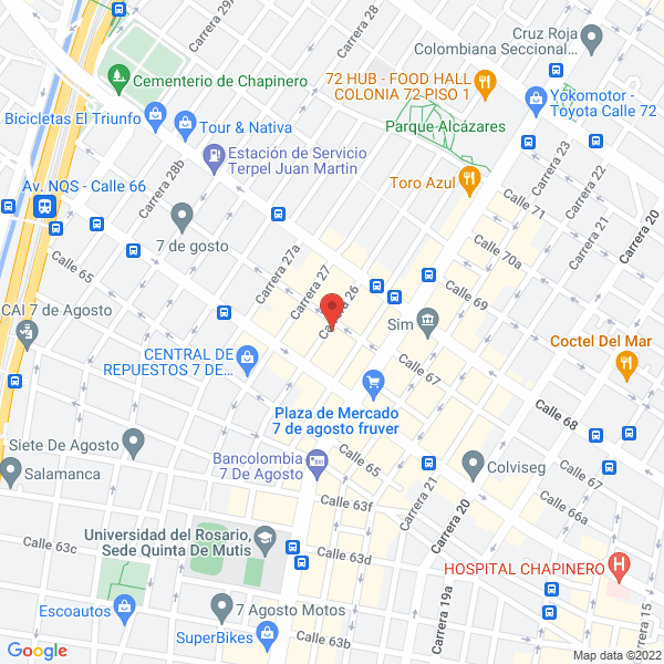 Map of Nissan Japon Motors Ltda.